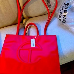 NWT Telfar Large Red bag